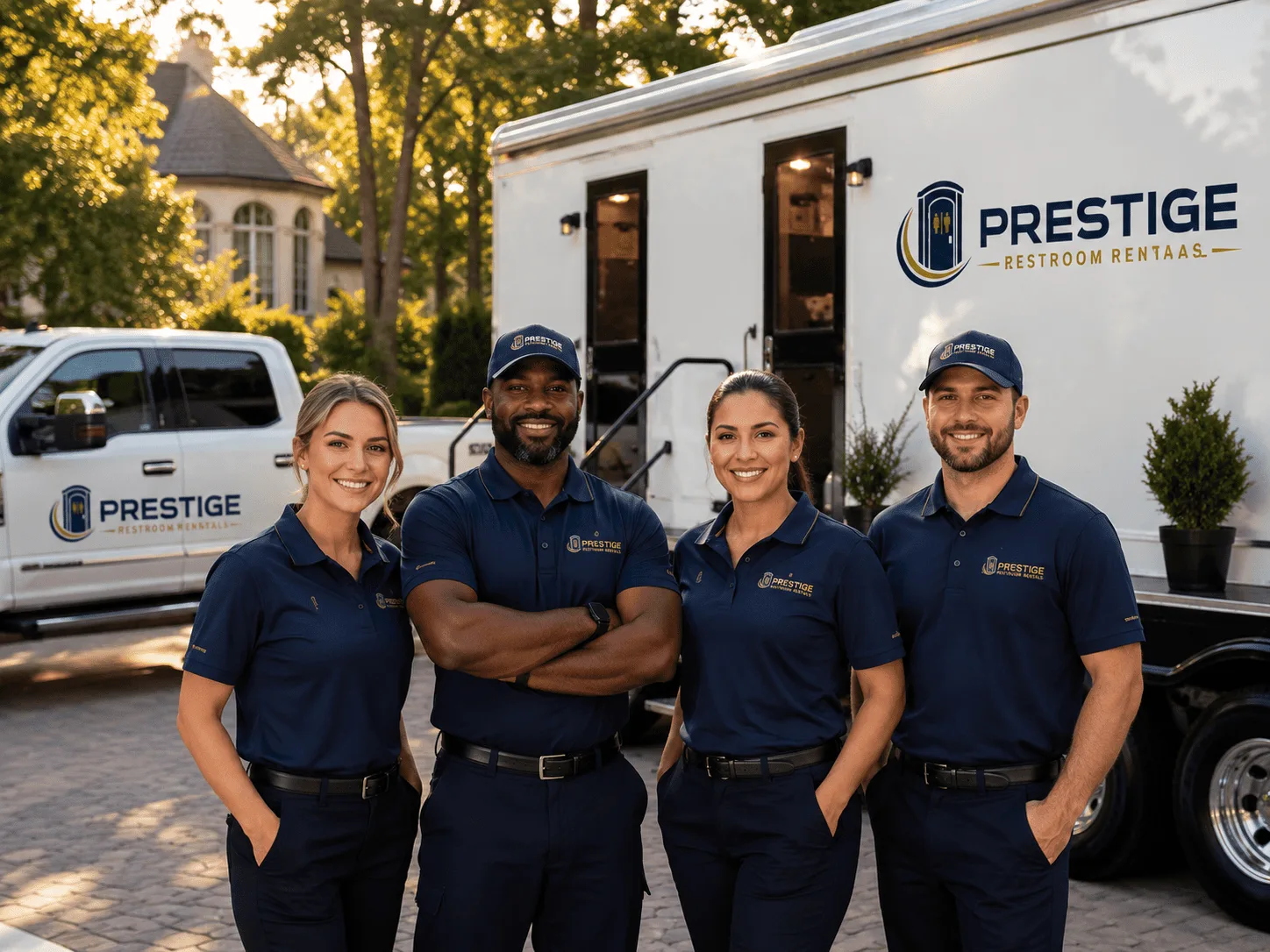 Trusted Luxury Portable Restrooms company in Pollock, LA